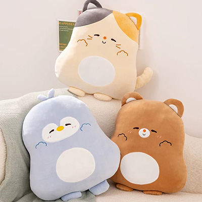 Cojines de peluche