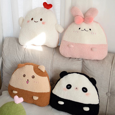 Cojines de peluche