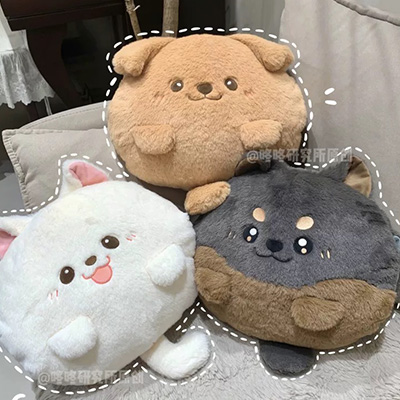 Cojines de peluche