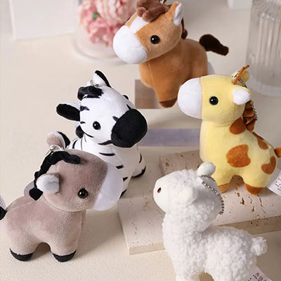 Colgantes de peluche