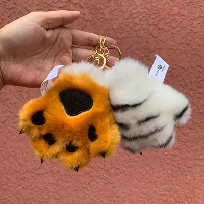 Colgantes de peluche