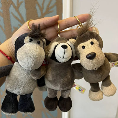 Colgantes de peluche