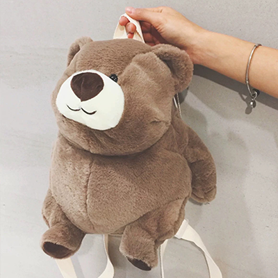 Bolso de peluche