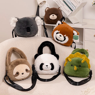 Bolso de peluche